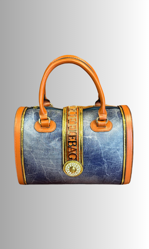 Halo Edge | Denim Satchel | By Duffle Bag