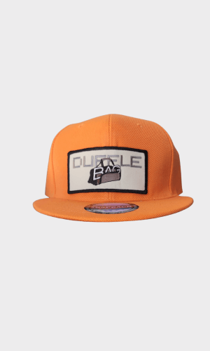 Duffle Bag- Neon Orange Snapback Hat - Duffle Bag Apparel