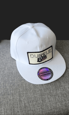 Duffle Bag- White Snapback Hat - Duffle Bag Apparel