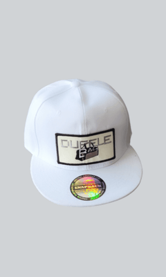 Duffle Bag- White Snapback Hat - Duffle Bag Apparel