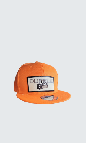 Duffle Bag- Neon Orange Snapback Hat - Duffle Bag Apparel