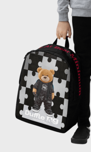 Bear Minimal Backpack | by Duffle Bag - Duffle Bag Apparel