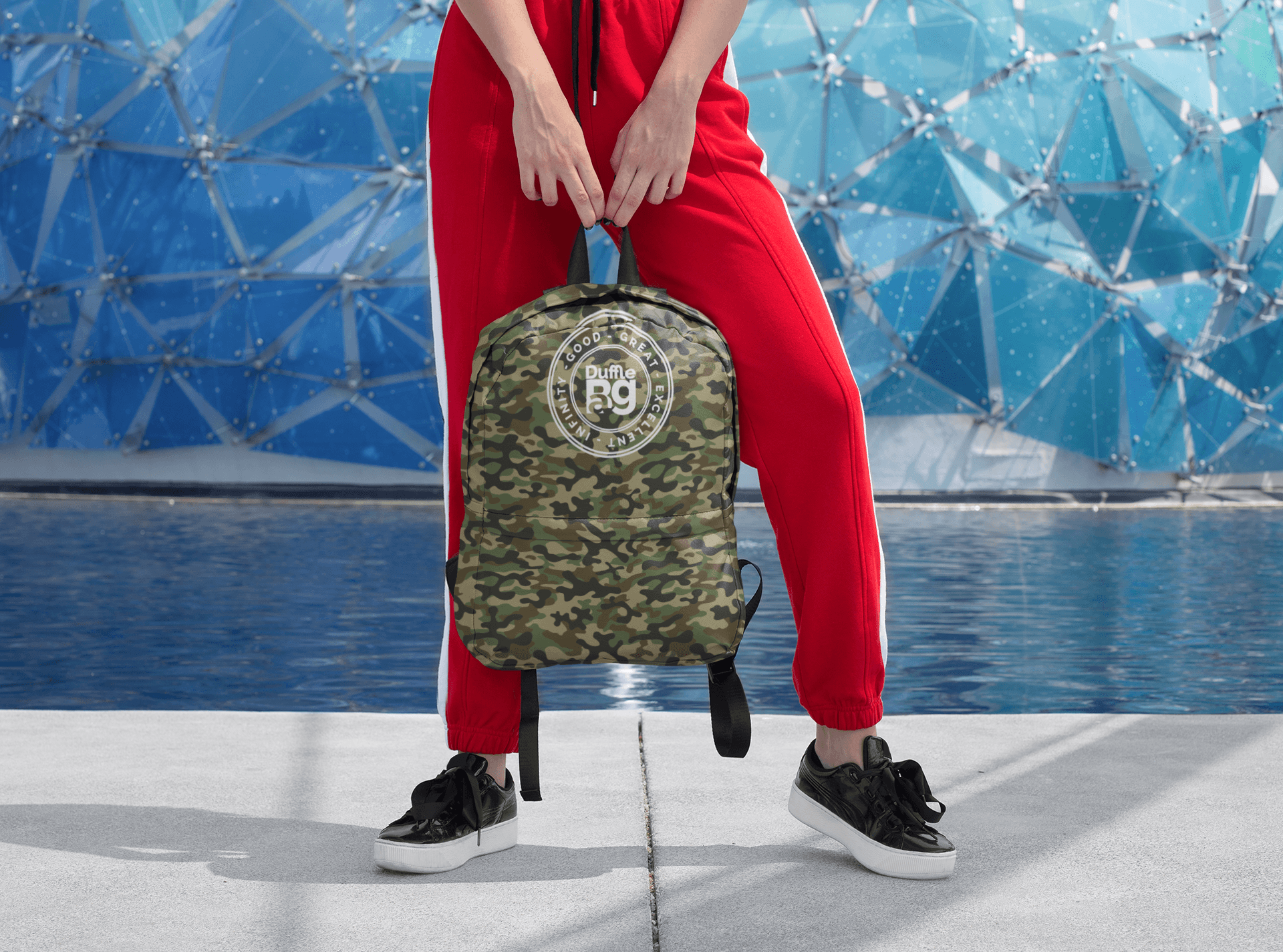 Good Camo Backpack | by Duffle Bag - Duffle Bag Apparel