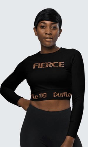 Duffle Empower - Leopard FIERCE crop - Duffle Bag Apparel