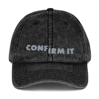 Confirm It Cap